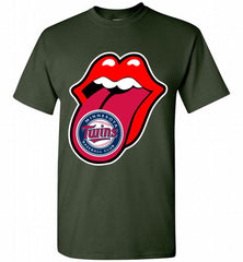 Minnesota Twins  x The Rolling Stones Logo Shirt - zezetee Minnesota Twins  x The Rolling Stones Logo Shirt - zezetee