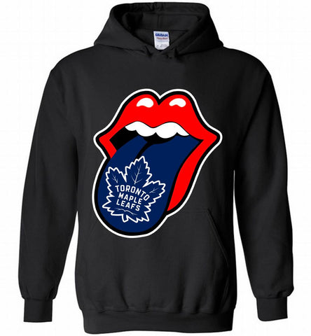 Toronto Maple Leafs x The Rolling Stones Logo Hoodie - zezetee Toronto Maple Leafs x The Rolling Stones Logo Hoodie - zezetee