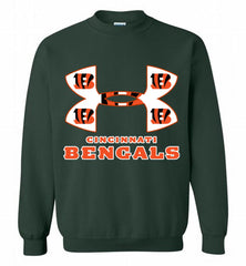 Under Armour Cincinnati Bengals Crewneck Sweatshirt - zezetee Under Armour Cincinnati Bengals Crewneck Sweatshirt - zezetee