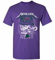 Metallica Skull Snake Minnesota Wild Shirt - zezetee Metallica Skull Snake Minnesota Wild Shirt - zezetee