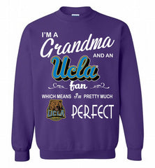 I'M A Grandma And A UCLA Bruins Fan Crewneck Sweatshirt - zezetee I'M A Grandma And A UCLA Bruins Fan Crewneck Sweatshirt - zezetee