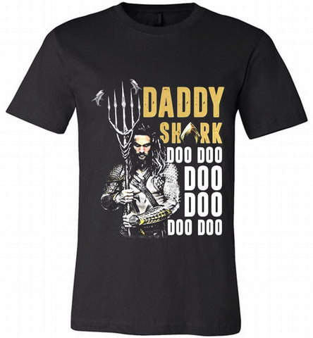 AQUAMAN DADDY SHARK DOO DOO DOO DOO DOO Canvas USA - zezetee AQUAMAN DADDY SHARK DOO DOO DOO DOO DOO Canvas USA - zezetee