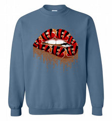 Lip Cincinnati Bengals Football Crewneck Sweatshirt - zezetee Lip Cincinnati Bengals Football Crewneck Sweatshirt - zezetee