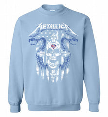 Metallica Philadelphia Phillies Logo Crewneck Sweatshirt - zezetee Metallica Philadelphia Phillies Logo Crewneck Sweatshirt - zezetee