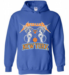 Metallica New York Knicks Logo Hoodie - zezetee Metallica New York Knicks Logo Hoodie - zezetee