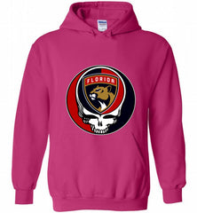 NHL TEAM FLORIDA PANTHERS X GRATEFUL DEAD LOGO BAND Hoodie - zezetee NHL TEAM FLORIDA PANTHERS X GRATEFUL DEAD LOGO BAND Hoodie - zezetee