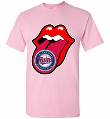 Minnesota Twins  x The Rolling Stones Logo Shirt - zezetee Minnesota Twins  x The Rolling Stones Logo Shirt - zezetee