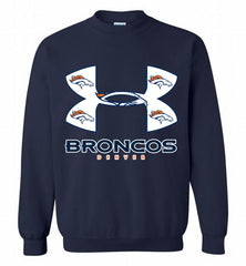 Under Armour Denver Broncos Crewneck Sweatshirt - zezetee Under Armour Denver Broncos Crewneck Sweatshirt - zezetee