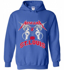 Metallica St Louis Eagles Logo Hoodie - zezetee Metallica St Louis Eagles Logo Hoodie - zezetee