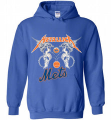 Metallica New York Mets Logo Hoodie - zezetee Metallica New York Mets Logo Hoodie - zezetee