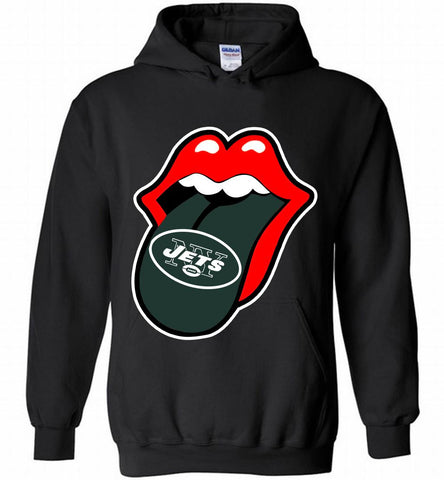 New York Jets x The Rolling Stones Logo Hoodie - zezetee New York Jets x The Rolling Stones Logo Hoodie - zezetee
