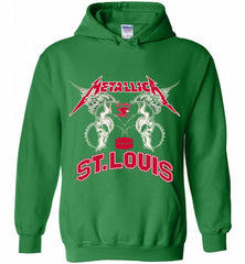 Metallica St Louis Eagles Logo Hoodie - zezetee Metallica St Louis Eagles Logo Hoodie - zezetee