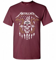 Metallica Snake Skull New Orleans Pelicans Logo Shirt - zezetee Metallica Snake Skull New Orleans Pelicans Logo Shirt - zezetee
