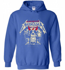 Metallica We Don't Give A Shit New Jersey Devils Hoodie - zezetee Metallica We Don't Give A Shit New Jersey Devils Hoodie - zezetee