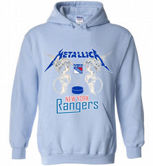 Metallica New York Rangers Logo Hoodie - zezetee Metallica New York Rangers Logo Hoodie - zezetee