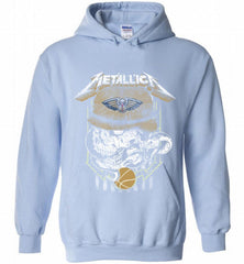 Metallica Skull Snake New Orleans Pelicans Hoodie - zezetee Metallica Skull Snake New Orleans Pelicans Hoodie - zezetee