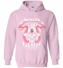 Metallica Snake Skull Chicago Bulls Logo Hoodie - zezetee Metallica Snake Skull Chicago Bulls Logo Hoodie - zezetee