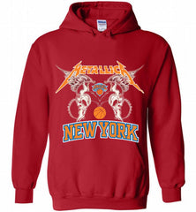 Metallica New York Knicks Logo Hoodie - zezetee Metallica New York Knicks Logo Hoodie - zezetee