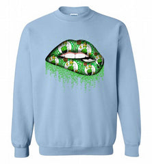 Lip Boston Celtics Crewneck Sweatshirt - zezetee Lip Boston Celtics Crewneck Sweatshirt - zezetee