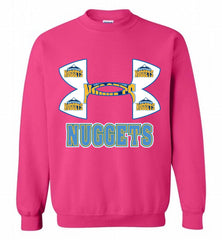 Under Armour Denver Nuggets Crewneck Sweatshirt - zezetee Under Armour Denver Nuggets Crewneck Sweatshirt - zezetee