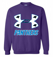 Under Armour Carolina Panthers Crewneck Sweatshirt - zezetee Under Armour Carolina Panthers Crewneck Sweatshirt - zezetee