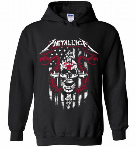Metallica St Louis Eagles Logo Hoodie - zezetee Metallica St Louis Eagles Logo Hoodie - zezetee