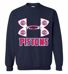 Under Armour Detroit Pistons Crewneck Sweatshirt - zezetee Under Armour Detroit Pistons Crewneck Sweatshirt - zezetee