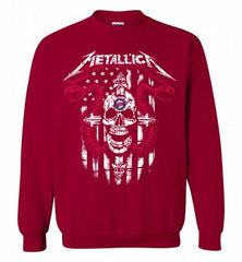 Metallica Minnesota Twins Logo Crewneck Sweatshirt - zezetee Metallica Minnesota Twins Logo Crewneck Sweatshirt - zezetee