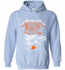 Metallica Skull Snake Chicago Bears Hoodie - zezetee Metallica Skull Snake Chicago Bears Hoodie - zezetee