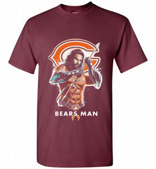 AQUAMAN CHICAGO BEARS MAN Shirt - zezetee AQUAMAN CHICAGO BEARS MAN Shirt - zezetee