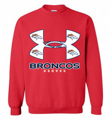 Under Armour Denver Broncos Crewneck Sweatshirt - zezetee Under Armour Denver Broncos Crewneck Sweatshirt - zezetee