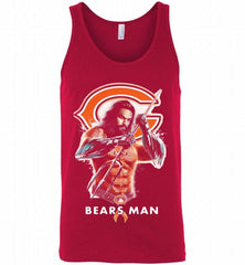 AQUAMAN CHICAGO BEARS MAN Tank - zezetee AQUAMAN CHICAGO BEARS MAN Tank - zezetee