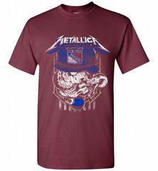 Metallica Skull Snake New York Rangers Shirt - zezetee Metallica Skull Snake New York Rangers Shirt - zezetee