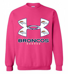 Under Armour Denver Broncos Crewneck Sweatshirt - zezetee Under Armour Denver Broncos Crewneck Sweatshirt - zezetee