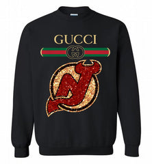 Gucci New Jersey Devils Logo Crewneck Sweatshirt - zezetee Gucci New Jersey Devils Logo Crewneck Sweatshirt - zezetee