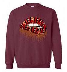 Lip Cincinnati Bengals Football Crewneck Sweatshirt - zezetee Lip Cincinnati Bengals Football Crewneck Sweatshirt - zezetee