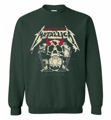 Metallica We Don't Give A Shit Arizona Cardinals Crewneck Sweatshirt - zezetee Metallica We Don't Give A Shit Arizona Cardinals Crewneck Sweatshirt - zezetee