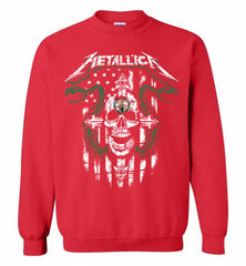 Metallica Boston Celtics Logo Crewneck Sweatshirt - zezetee Metallica Boston Celtics Logo Crewneck Sweatshirt - zezetee