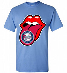 Minnesota Twins  x The Rolling Stones Logo Shirt - zezetee Minnesota Twins  x The Rolling Stones Logo Shirt - zezetee