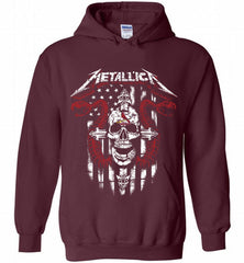 Metallica St Louis Cardinals Logo Hoodie - zezetee Metallica St Louis Cardinals Logo Hoodie - zezetee