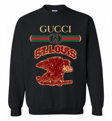 Gucci St Louis Eagles Logo Crewneck Sweatshirt - zezetee Gucci St Louis Eagles Logo Crewneck Sweatshirt - zezetee