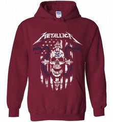 Metallica New York Yankees Logo Hoodie - zezetee Metallica New York Yankees Logo Hoodie - zezetee