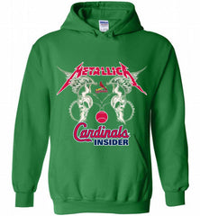 Metallica St Louis Cardinals Logo Hoodie - zezetee Metallica St Louis Cardinals Logo Hoodie - zezetee