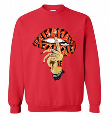 NFL Cincinnati Bengals Lip Shut The Fuck Up Crewneck Sweatshirt - zezetee NFL Cincinnati Bengals Lip Shut The Fuck Up Crewneck Sweatshirt - zezetee