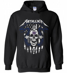 Metallica Snake Skull New York Giants Logo Hoodie - zezetee Metallica Snake Skull New York Giants Logo Hoodie - zezetee
