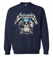 Metallica We Don't Give A Shit Detroit Lions Crewneck Sweatshirt - zezetee Metallica We Don't Give A Shit Detroit Lions Crewneck Sweatshirt - zezetee