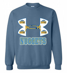 Under Armour Denver Nuggets Crewneck Sweatshirt - zezetee Under Armour Denver Nuggets Crewneck Sweatshirt - zezetee