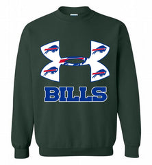 Under Armour Buffalo Bills Crewneck Sweatshirt - zezetee Under Armour Buffalo Bills Crewneck Sweatshirt - zezetee