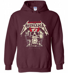Metallica We Don't Give A Shit New Jersey Devils Hoodie - zezetee Metallica We Don't Give A Shit New Jersey Devils Hoodie - zezetee