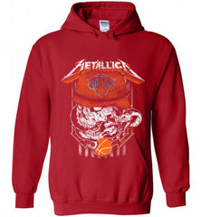 Metallica Skull Snake New York Knicks Hoodie - zezetee Metallica Skull Snake New York Knicks Hoodie - zezetee